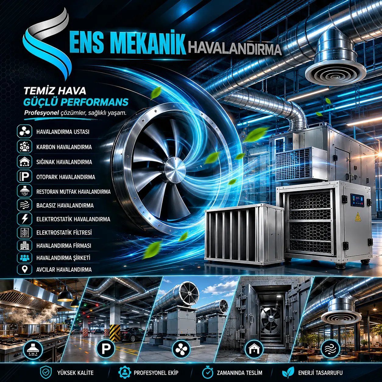 Havalandırma proje tasarımı